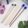 VixxNoxx 3 Pairs Drum Mallets Maple 5A Drum Sticks Marimba Mallets Rubber Xylophone Beaters Wooden Percussion Mallets with Drum Stick Bag VixxNoxx 3 Pairs Drum Mallets Maple 5A Drum Sticks Marimba Mallets Rubber Xylophone Beaters Wooden Percussion Mallets with Drum Stick Bag