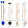 VixxNoxx 4 Pairs Drum Mallets 5A Drumsticks Marimba Mallets Felt Mallets Rubber Xylophone Beaters Wooden Percussion Mallets with Drum Stick Bag VixxNoxx 4 Pairs Drum Mallets 5A Drumsticks Marimba Mallets Felt Mallets Rubber Xylophone Beaters Wooden Percussion Mallets with Drum Stick Bag