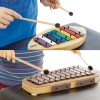 VixxNoxx 4 Pcs Xylophone Mallets 6.5in Rubber Drum Mallets with 2 Pcs Mallets Holder Glockenspiel Mallets Wooden Percussion Mallets VixxNoxx 4 Pcs Xylophone Mallets 6.5in Rubber Drum Mallets with 2 Pcs Mallets Holder Glockenspiel Mallets Wooden Percussion Mallets