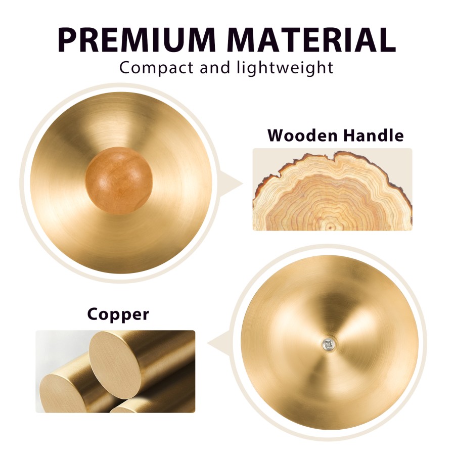 1 Pair 3.5 Inch Hand Cymbals, Small Copper Finger Cymbals for Percussion, Gold Metal Zills for Band Performance and Rhythm Exercises 1 Pair 3.5 Inch Hand Cymbals, Small Copper Finger Cymbals for Percussion, Gold Metal Zills for Band Performance and Rhythm Exercises