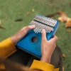 Kalimba Thumb Piano 17 Keys, Finger Piano Mbira Portable Music Instruments for Adults Beginners (Blue) Kalimba Thumb Piano 17 Keys, Finger Piano Mbira Portable Music Instruments for Adults Beginners (Blue)