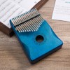 Kalimba Thumb Piano 17 Keys, Finger Piano Mbira Portable Music Instruments for Adults Beginners (Blue) Kalimba Thumb Piano 17 Keys, Finger Piano Mbira Portable Music Instruments for Adults Beginners (Blue)