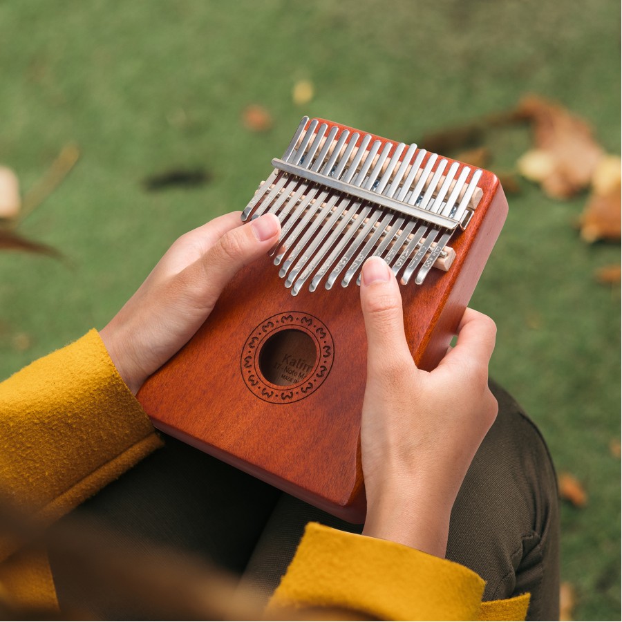 Kalimba Thumb Piano 17 Keys, Finger Piano Mbira Portable Music Instruments for Adults Beginners (Coffee Brown) Kalimba Thumb Piano 17 Keys, Finger Piano Mbira Portable Music Instruments for Adults Beginners (Coffee Brown)