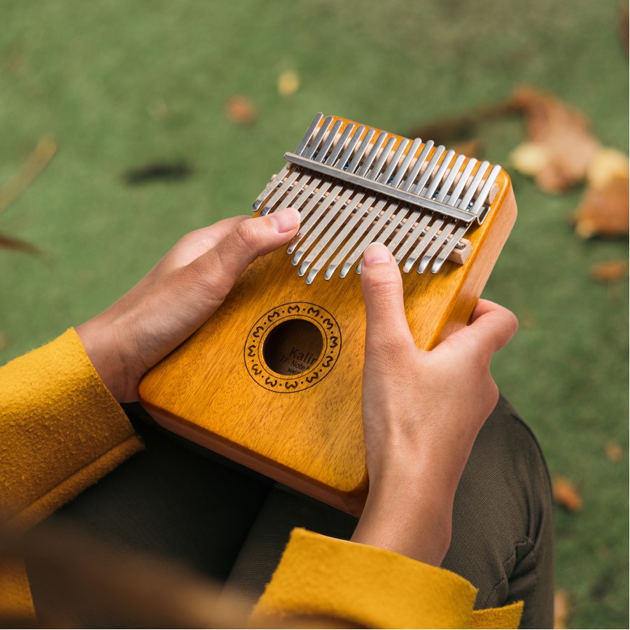 Kalimba Thumb Piano 17 Keys, Finger Piano Mbira Portable Music Instruments for Adults Beginners (Light Wood) Kalimba Thumb Piano 17 Keys, Finger Piano Mbira Portable Music Instruments for Adults Beginners (Light Wood)