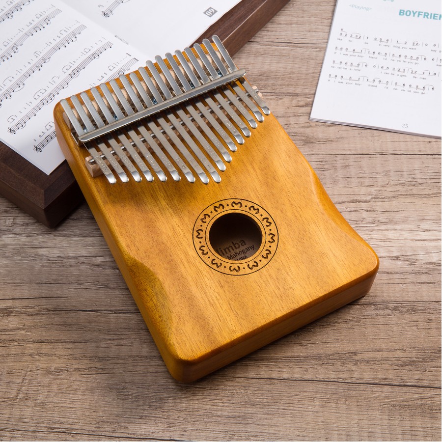 Kalimba Thumb Piano 17 Keys, Finger Piano Mbira Portable Music Instruments for Adults Beginners (Light Wood) Kalimba Thumb Piano 17 Keys, Finger Piano Mbira Portable Music Instruments for Adults Beginners (Light Wood)