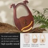 Lyre Harp, 16 Strings Mahogany Acoustic Harp with Extra Strings, Picks, Tuning Lever, Black Gig Bag, Beginner's Manual for Lyre Lyre Harp, 16 Strings Mahogany Acoustic Harp with Extra Strings, Picks, Tuning Lever, Black Gig Bag, Beginner's Manual for Lyre