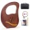 Lyre Harp, 19-String Mahogany Lyra Harp Kit, Stringed Musical Instruments with Tuning Wrench Bag Instructions Extra Strings for Beginners Adults