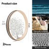 VixxNoxx 2 Pack Ocean Drum Sea Wave Bead Drum Sea Sound Drums with Steel Balls Wooden Hand Percussion Musical Instruments 8 inch for Adults VixxNoxx 2 Pack Ocean Drum Sea Wave Bead Drum Sea Sound Drums with Steel Balls Wooden Hand Percussion Musical Instruments 8 inch for Adults