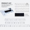 Reusable Piano Keyboard Stickers, Full Size Keyboard for 88/76/61/54/49/37 Keys, Removable Silicone Piano Key Stickers for Beginners, Piano Note Labels with Storage Box (Black) Reusable Piano Keyboard Stickers, Full Size Keyboard for 88/76/61/54/49/37 Keys, Removable Silicone Piano Key Stickers for Beginners, Piano Note Labels with Storage Box (Black)