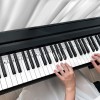 Reusable Piano Keyboard Stickers, Full Size Keyboard for 88/76/61/54/49/37 Keys, Removable Silicone Piano Key Stickers for Beginners, Piano Note Labels with Storage Box (Black) Reusable Piano Keyboard Stickers, Full Size Keyboard for 88/76/61/54/49/37 Keys, Removable Silicone Piano Key Stickers for Beginners, Piano Note Labels with Storage Box (Black)