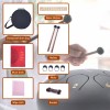 Steel Tongue Drum, 10 Inch 11 Note Rain Drum for Outside Garden, Chakra Tank Drum Rain Chime, Handpan C Key Musical Percussion Instrument Kit with Bag Mallets (Black) Steel Tongue Drum, 10 Inch 11 Note Rain Drum for Outside Garden, Chakra Tank Drum Rain Chime, Handpan C Key Musical Percussion Instrument Kit with Bag Mallets (Black)