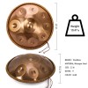 Handpan Drum in D Minor 22 inches 9 Notes 440HZ Steel Drum Percussion Musical Instruments Hand Drum Kit with Bag Mallets Stand Handpan Drum in D Minor 22 inches 9 Notes 440HZ Steel Drum Percussion Musical Instruments Hand Drum Kit with Bag Mallets Stand