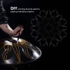 Handpan Drum in D Minor 22 inches 9 Notes 440HZ Steel Drum Percussion Musical Instruments Hand Drum Kit with Bag Mallets Stand Handpan Drum in D Minor 22 inches 9 Notes 440HZ Steel Drum Percussion Musical Instruments Hand Drum Kit with Bag Mallets Stand