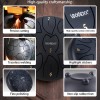 Steel Tongue Drum, 6 Inch 11 Note Rain Drum for Outside Garden, Chakra Tank Drum Rain Chime, Handpan C Key Musical Percussion Instrument Kit with Bag Mallets (Black) Steel Tongue Drum, 6 Inch 11 Note Rain Drum for Outside Garden, Chakra Tank Drum Rain Chime, Handpan C Key Musical Percussion Instrument Kit with Bag Mallets (Black)