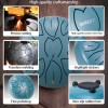 Steel Tongue Drum, 6 Inch 11 Note Rain Drum for Outside Garden, Chakra Tank Drum Rain Chime, Handpan C Key Musical Percussion Instrument Kit with Bag Mallets (Moss Blue) Steel Tongue Drum, 6 Inch 11 Note Rain Drum for Outside Garden, Chakra Tank Drum Rain Chime, Handpan C Key Musical Percussion Instrument Kit with Bag Mallets (Moss Blue)