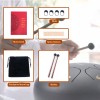 Steel Tongue Drum, 6 Inch 8 Note Rain Drum for Outside Garden, Chakra Tank Drum Rain Chime, Handpan C Key Musical Percussion Instrument Kit with Bag Mallets (Black) Steel Tongue Drum, 6 Inch 8 Note Rain Drum for Outside Garden, Chakra Tank Drum Rain Chime, Handpan C Key Musical Percussion Instrument Kit with Bag Mallets (Black)