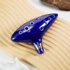 Zelda Ocarina 12 Hole Alto C, Ocarina of Time Replica, Sound Healing Instruments for Adult Beginners with Tutorial Display Stand (Navy Blue) Zelda Ocarina 12 Hole Alto C, Ocarina of Time Replica, Sound Healing Instruments for Adult Beginners with Tutorial Display Stand (Navy Blue)
