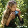 Zelda Ocarina 12 Hole Alto C, Ocarina of Time Replica, Sound Healing Instruments for Adult Beginners with Tutorial Display Stand (Sky Blue) Zelda Ocarina 12 Hole Alto C, Ocarina of Time Replica, Sound Healing Instruments for Adult Beginners with Tutorial Display Stand (Sky Blue)